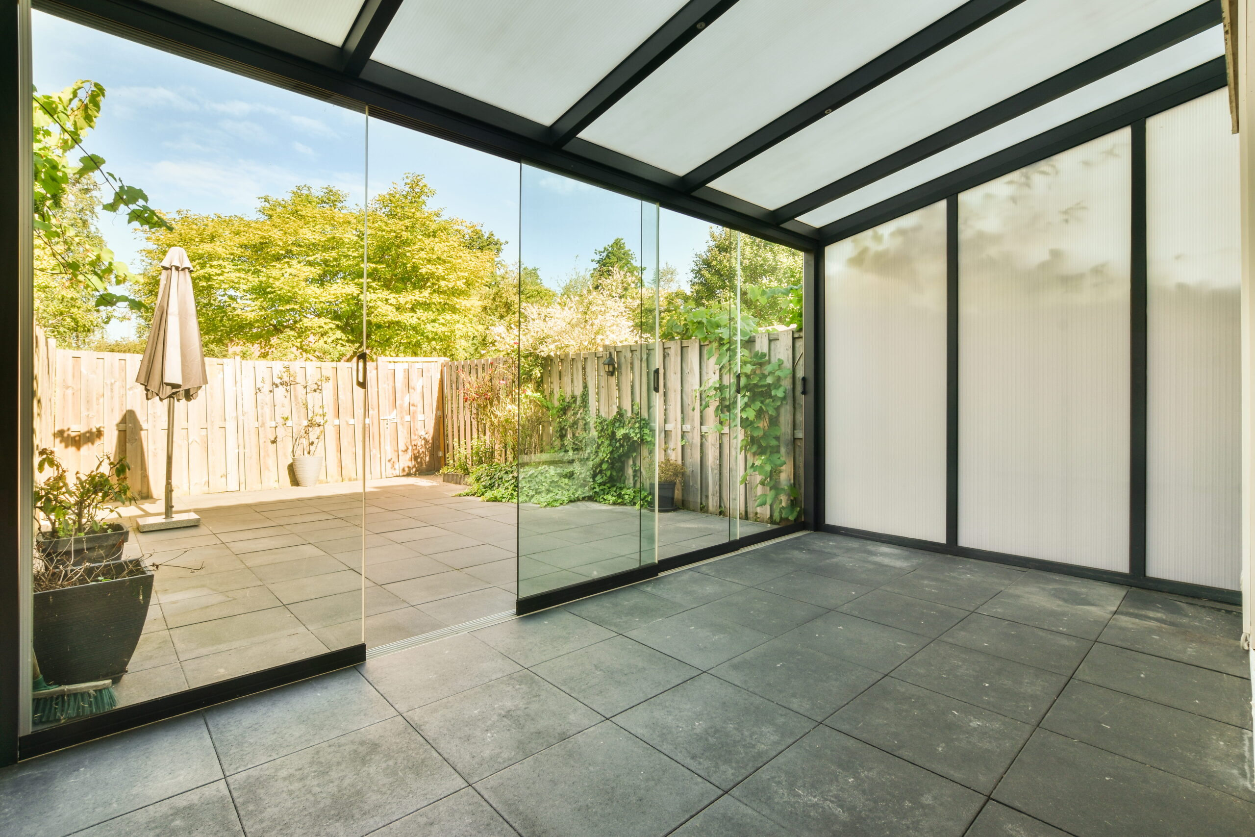 véranda en aluminium sur mesure meridia vichy